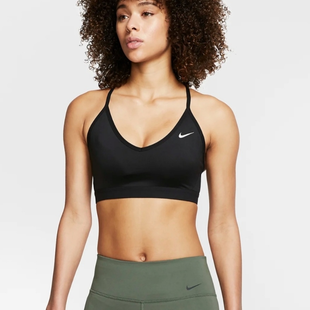 Black Dri-Fit Nike sports bra